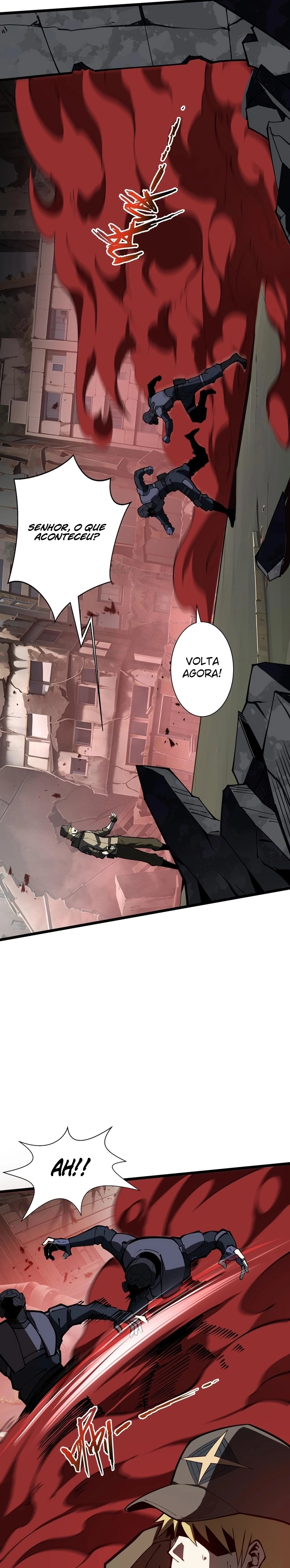 A Calamidade Desceu e eu Evolui para o Rei Carmesim Capítulo 3 Página 5