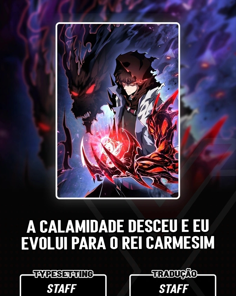 A Calamidade Desceu e eu Evolui para o Rei Carmesim Capítulo 40 Página 1
