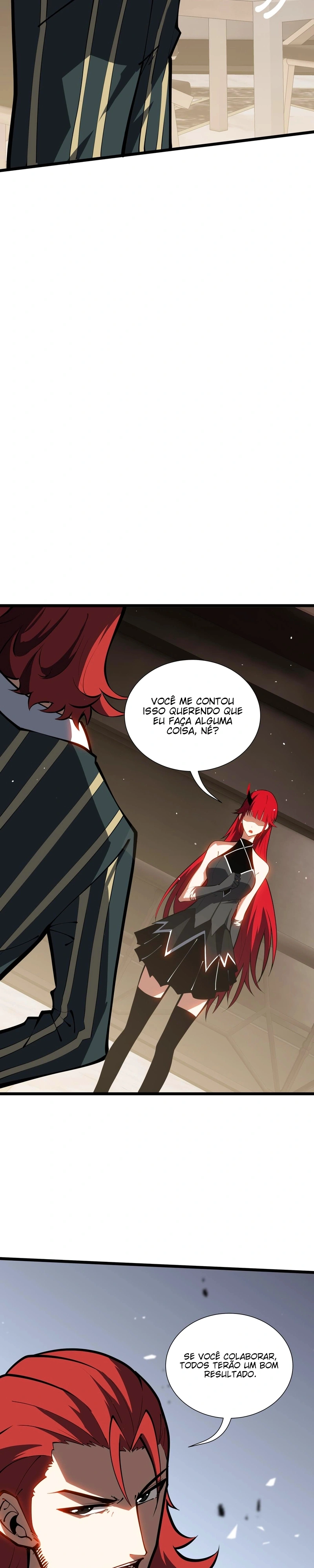 A Calamidade Desceu e eu Evolui para o Rei Carmesim Capítulo 44 Página 25