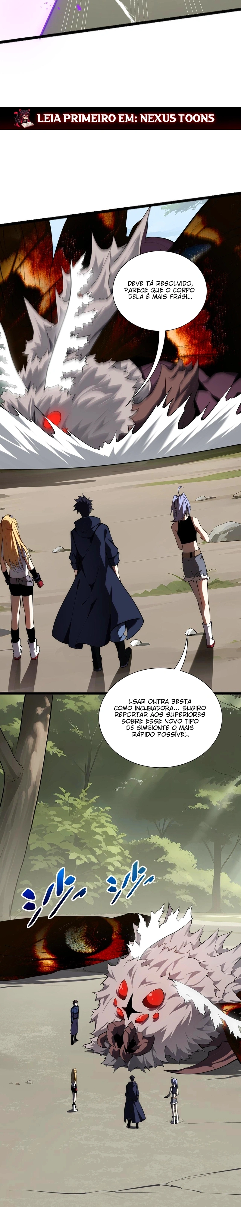 A Calamidade Desceu e eu Evolui para o Rei Carmesim Capítulo 45 Página 33