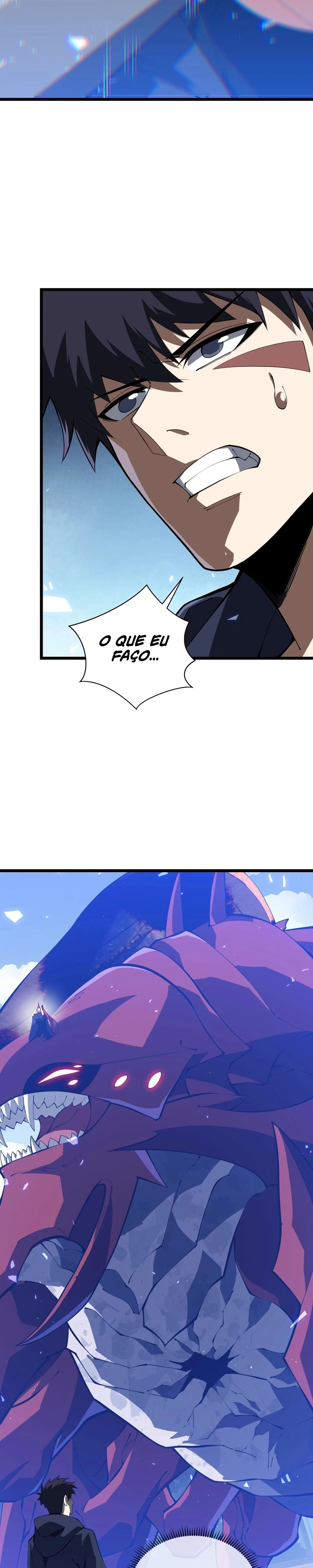 A Calamidade Desceu e eu Evolui para o Rei Carmesim Capítulo 48 Página 13