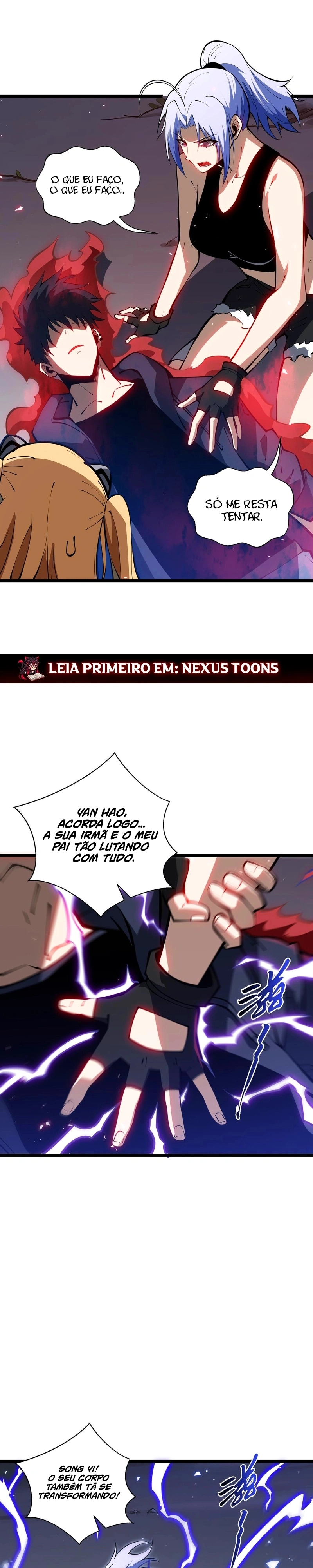 A Calamidade Desceu e eu Evolui para o Rei Carmesim Capítulo 49 Página 18