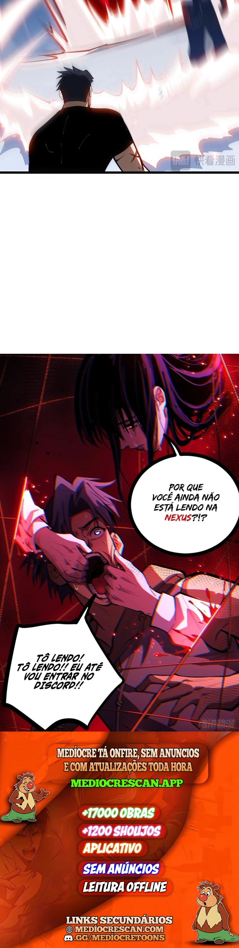 A Calamidade Desceu e eu Evolui para o Rei Carmesim Capítulo 49 Página 27