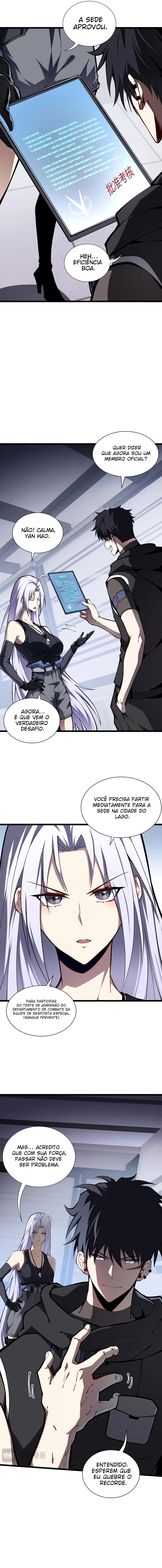 A Calamidade Desceu e eu Evolui para o Rei Carmesim Capítulo 8 Página 8
