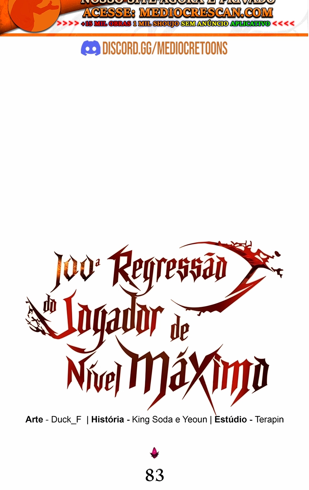 A Centésima Regressão do Jogador de Nível Máximo Capítulo 83 Página 21