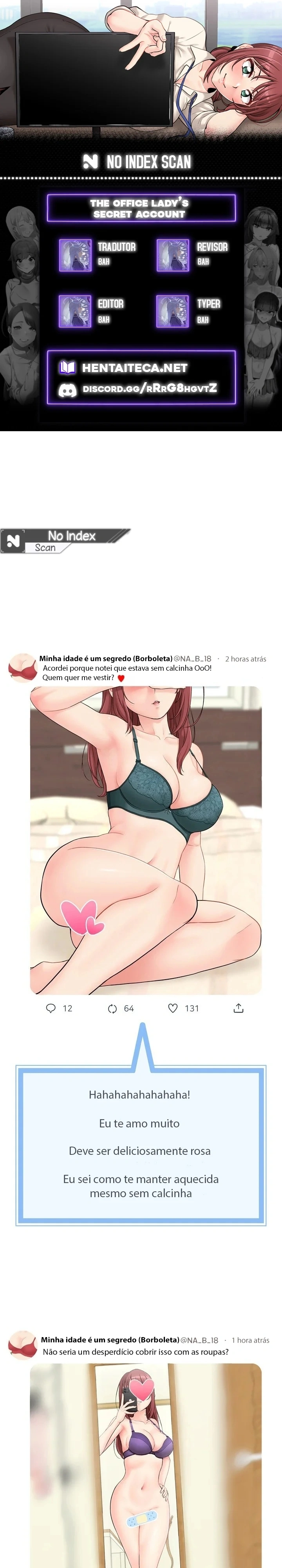 A conta secreta da Senhora do escritório Capítulo 1 Página 1