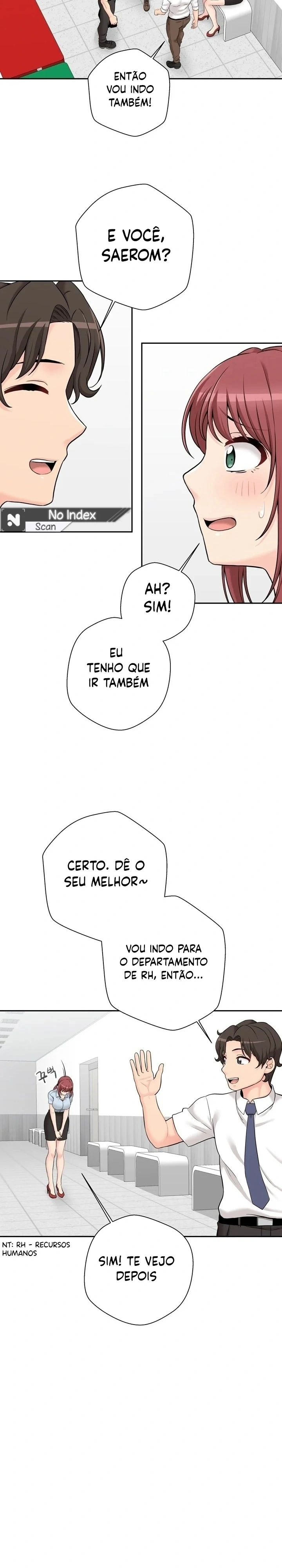 A conta secreta da Senhora do escritório Capítulo 3 Página 11