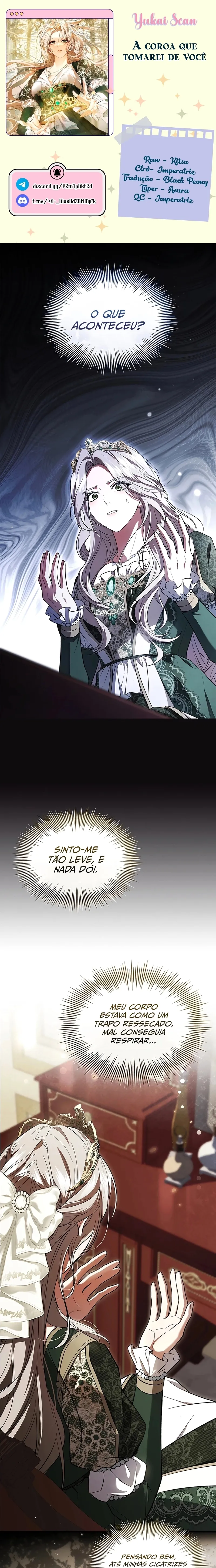 A Coroa que eu Tomarei  Capítulo 2 Página 1