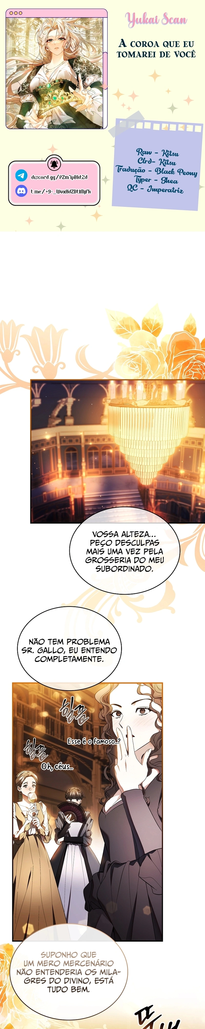 A Coroa que eu Tomarei  Capítulo 23 Página 1
