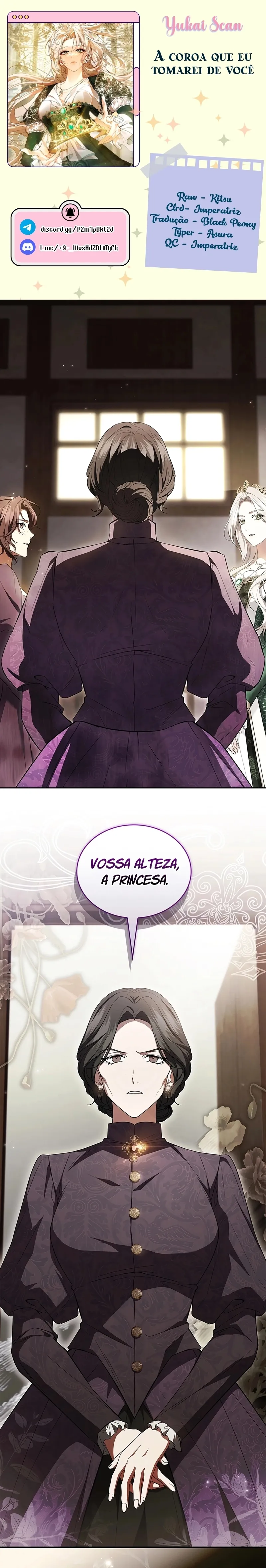 A Coroa que eu Tomarei  Capítulo 3 Página 1