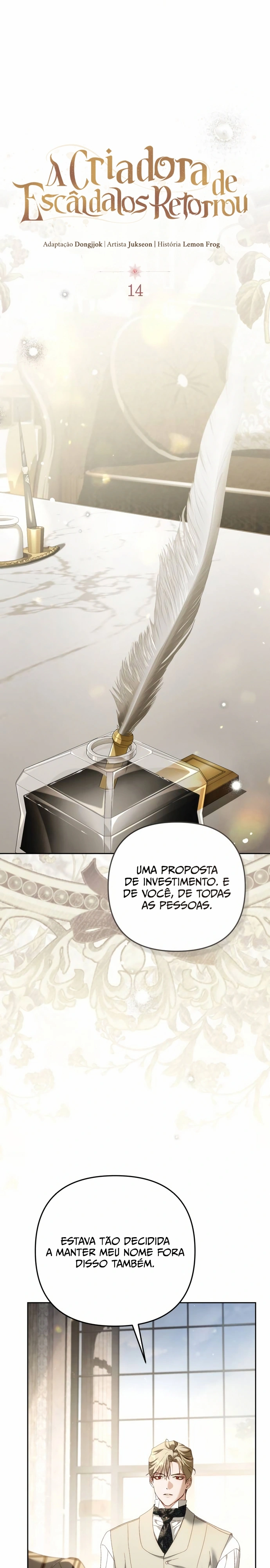 A Criadora de Escândalos Retornou Capítulo 14 Página 14
