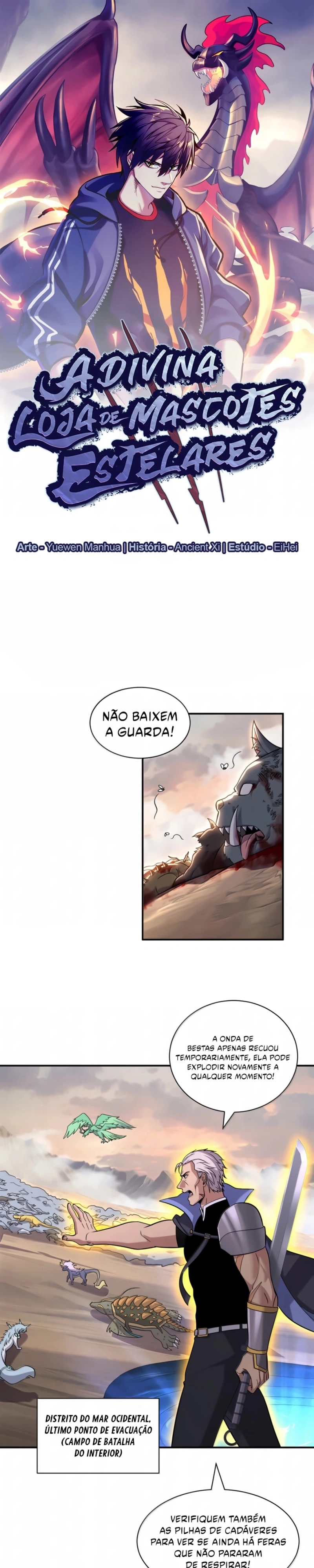 A Divina Loja de Mascotes Estelares Capítulo 206 Página 1