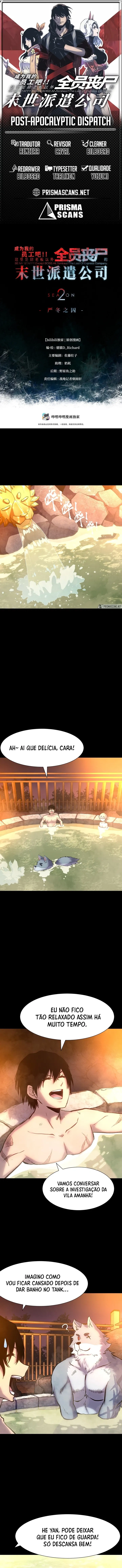 A Empresa de Entregas Pós-Apocalíptica Capítulo 76 Página 1