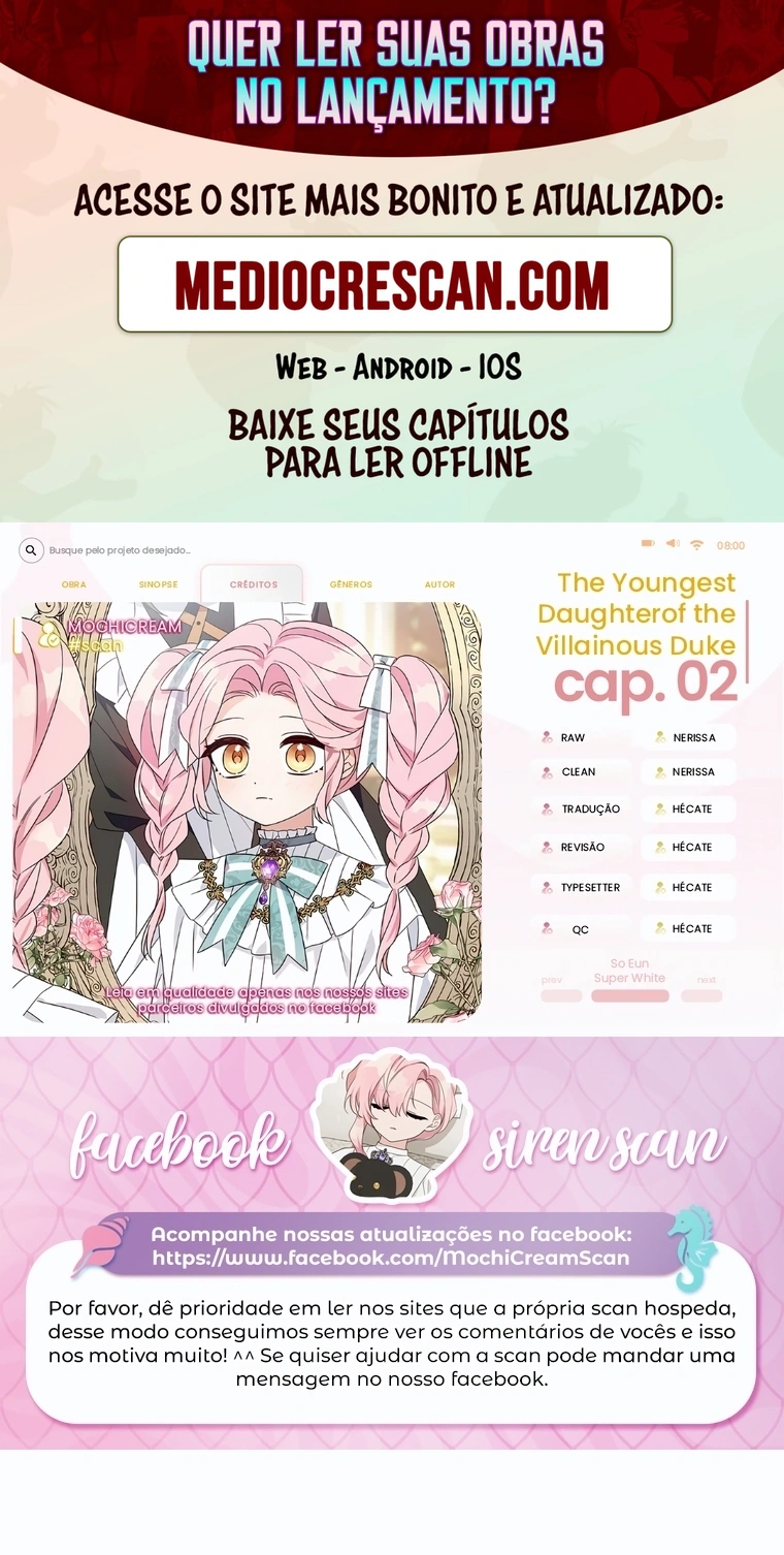 A Filha Mais Nova do Duque Vilão Capítulo 2 Página 1
