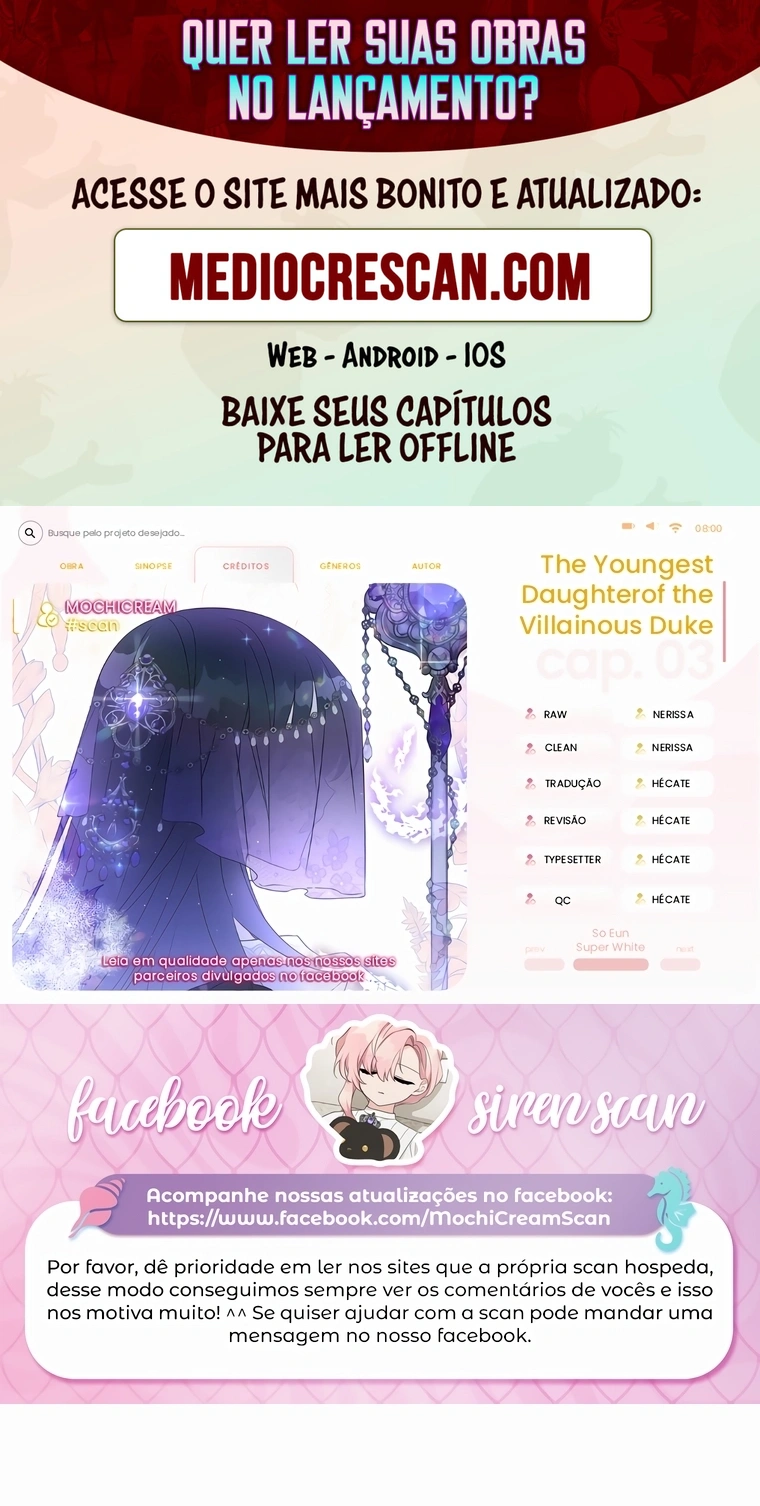 A Filha Mais Nova do Duque Vilão Capítulo 3 Página 1