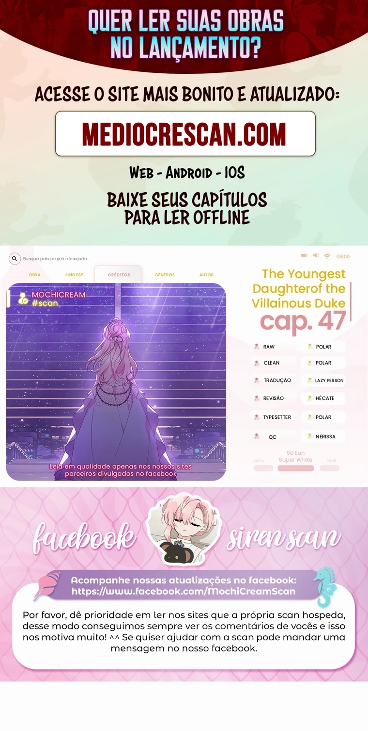 A Filha Mais Nova do Duque Vilão Capítulo 47 Página 1