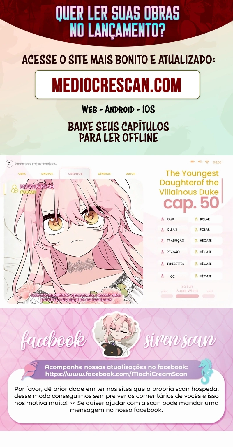 A Filha Mais Nova do Duque Vilão Capítulo 50 Página 1