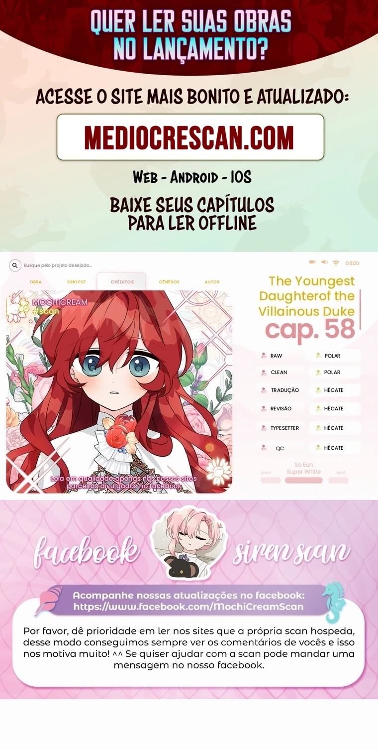 A Filha Mais Nova do Duque Vilão Capítulo 58 Página 1