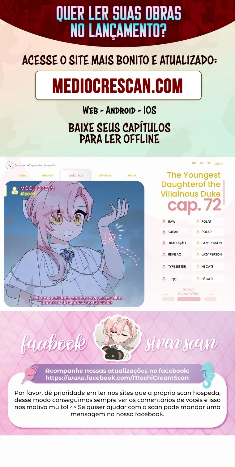 A Filha Mais Nova do Duque Vilão Capítulo 72 Página 1