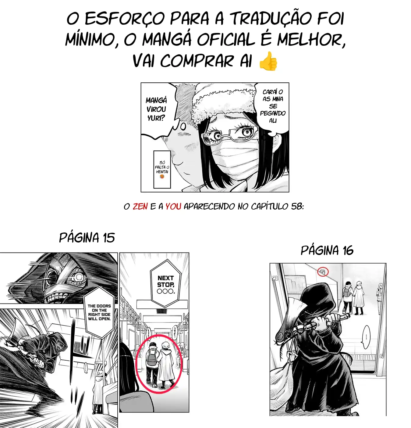 A Garota que Pode Ver Capítulo 60.5 Página 8