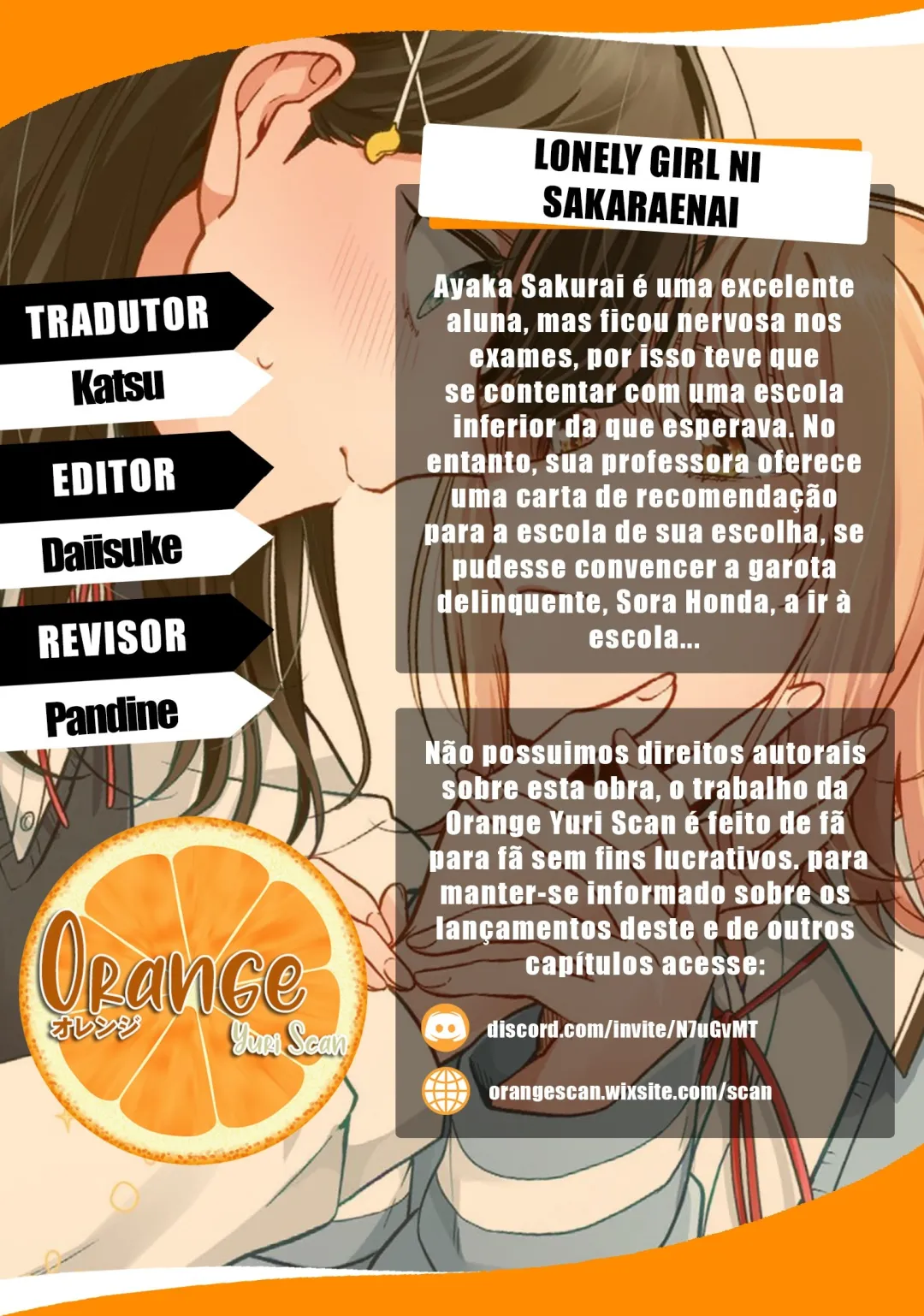 A Garota Solitária e a Rebelde Capítulo 25 Página 1