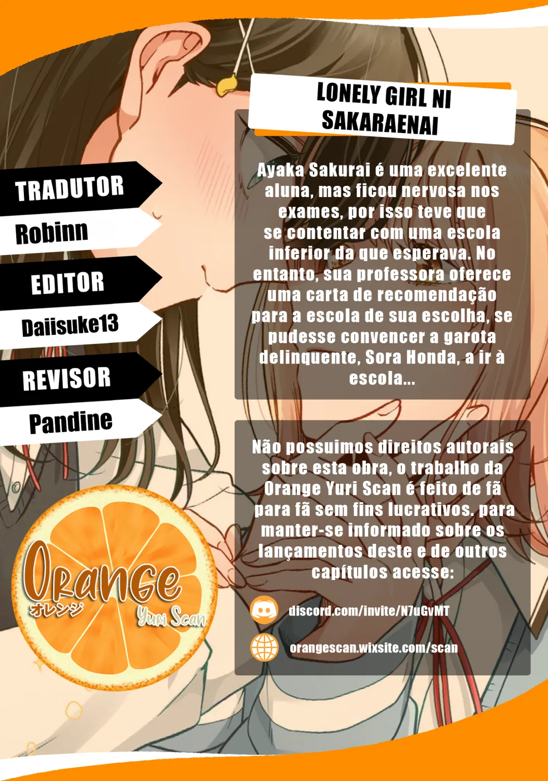 A Garota Solitária e a Rebelde Capítulo 29 Página 1