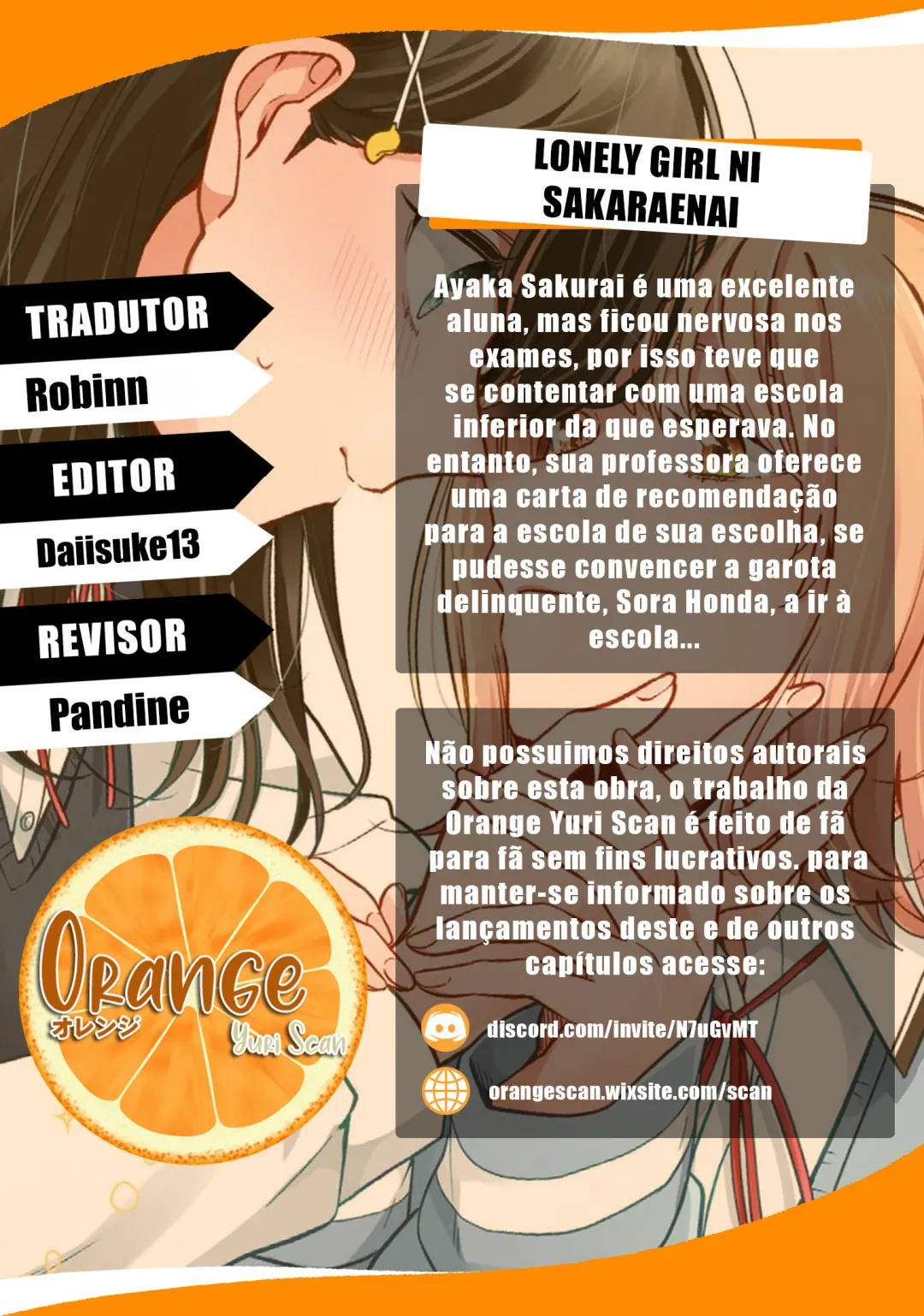 A Garota Solitária e a Rebelde Capítulo 30 Página 1