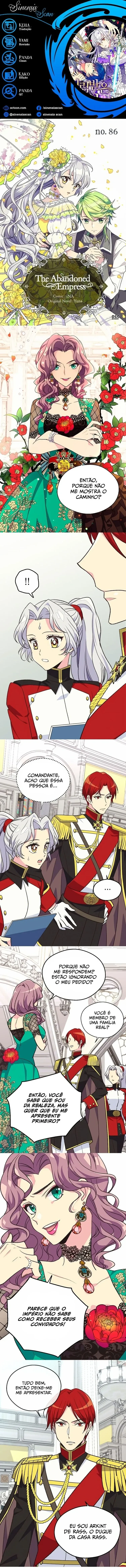 A Imperatriz Abandonada Capítulo 86 Página 1