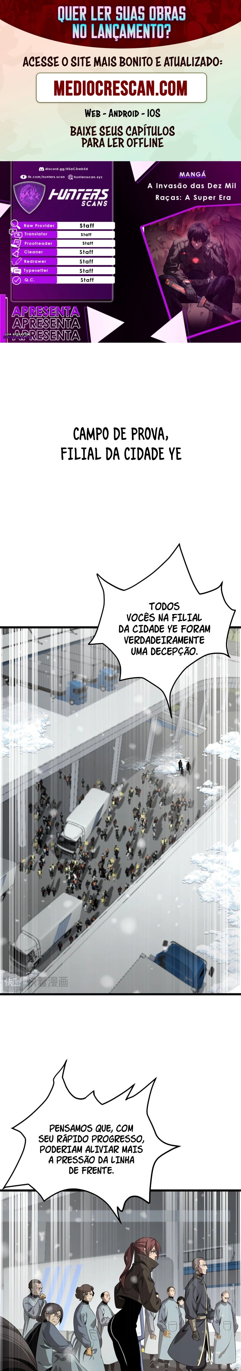 A Invasão das Dez Mil Raças: A Super Era Capítulo 4 Página 1