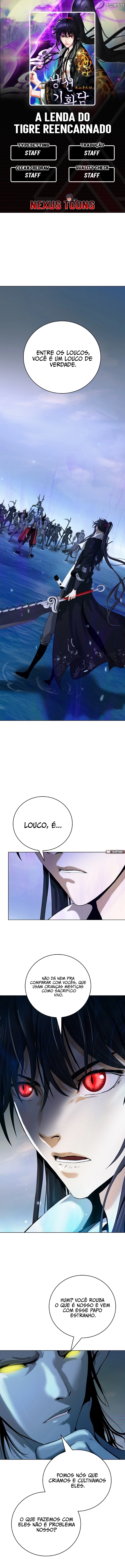 A Lenda do Tigre Reencarnado Capítulo 104 Página 1