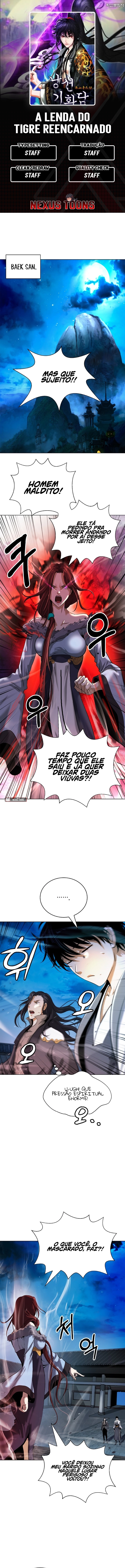 A Lenda do Tigre Reencarnado Capítulo 105 Página 1