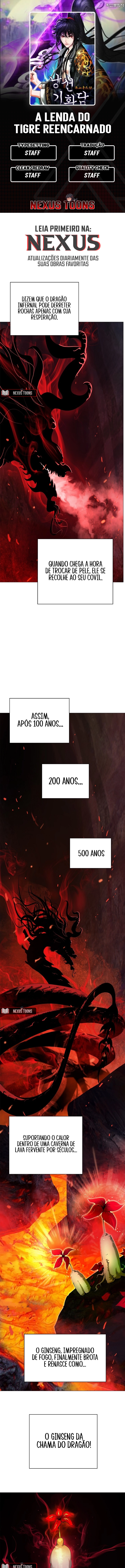 A Lenda do Tigre Reencarnado Capítulo 114 Página 1