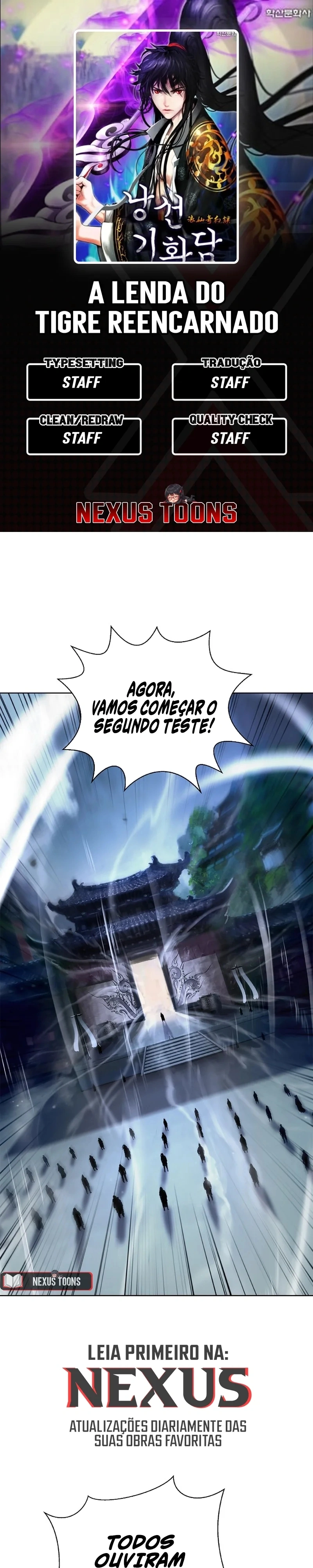 A Lenda do Tigre Reencarnado Capítulo 144 Página 1