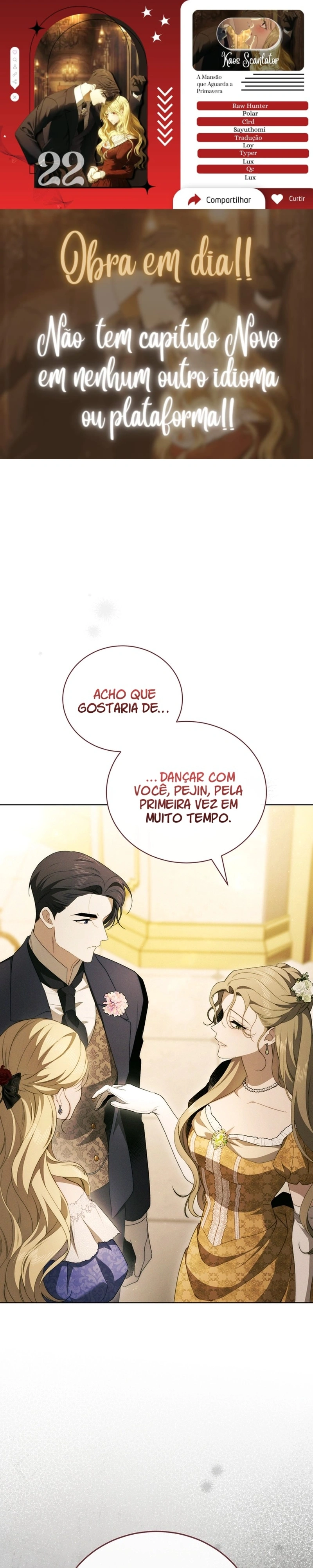 A Mansão Que Aguarda a Primavera Capítulo 22 Página 1