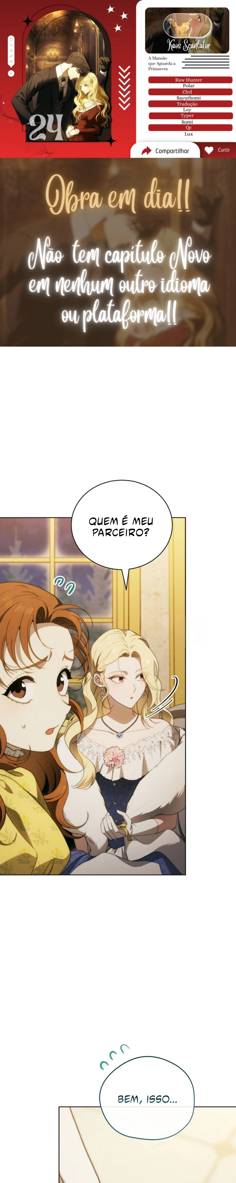 A Mansão Que Aguarda a Primavera Capítulo 24 Página 1
