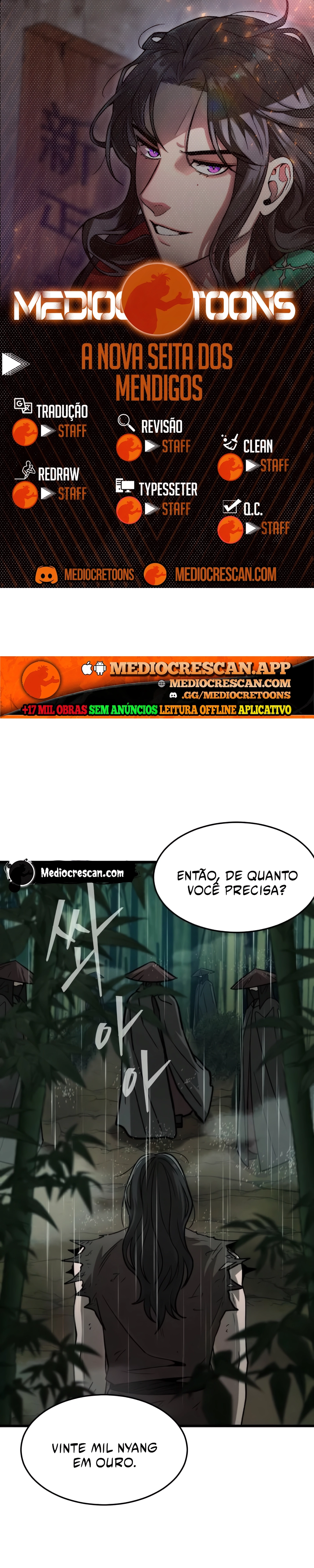 A Nova Seita dos Mendigos Capítulo 18 Página 1