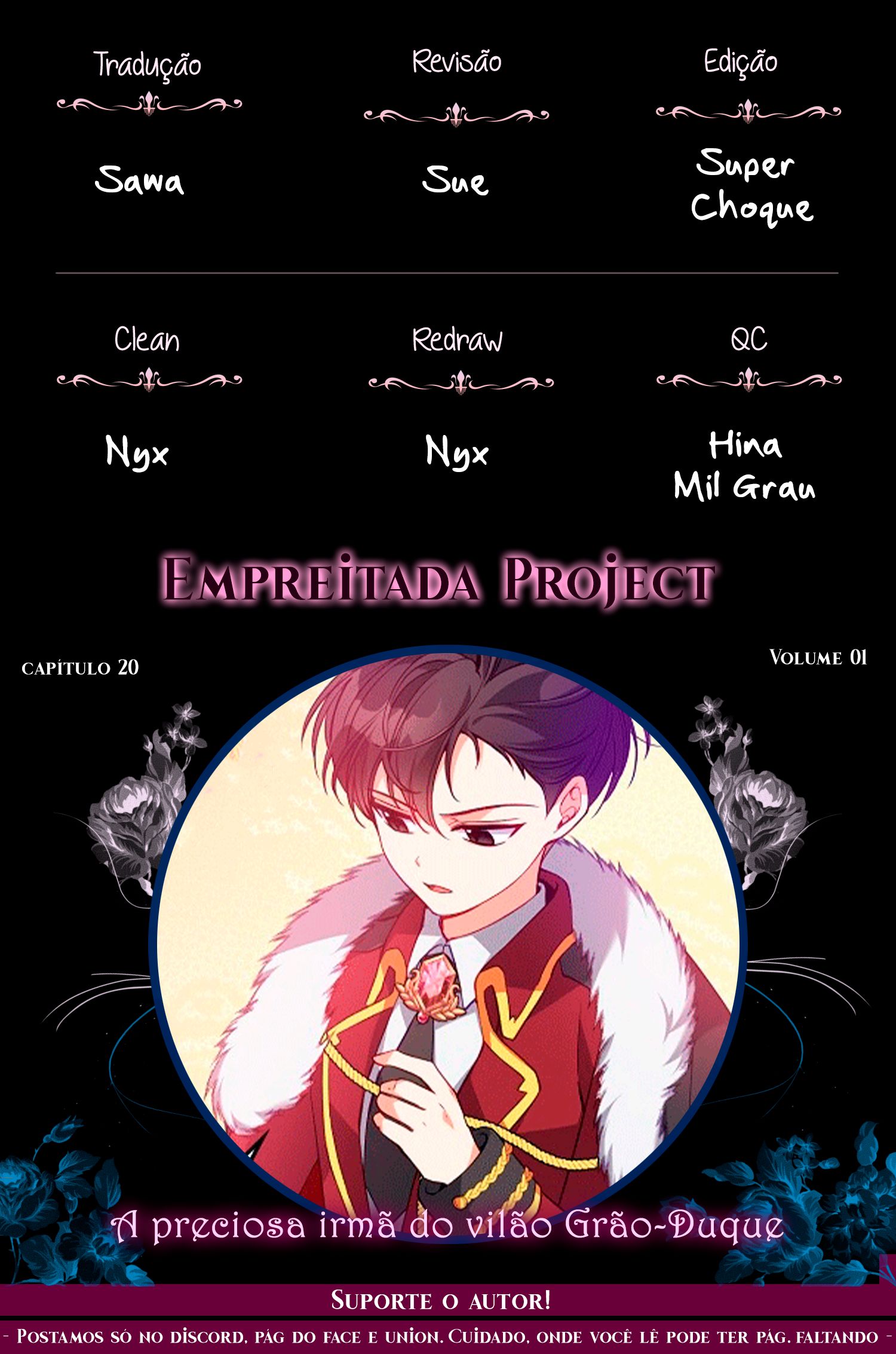 A Preciosa irmã do vilão Grão-Duque Capítulo 20 Página 1