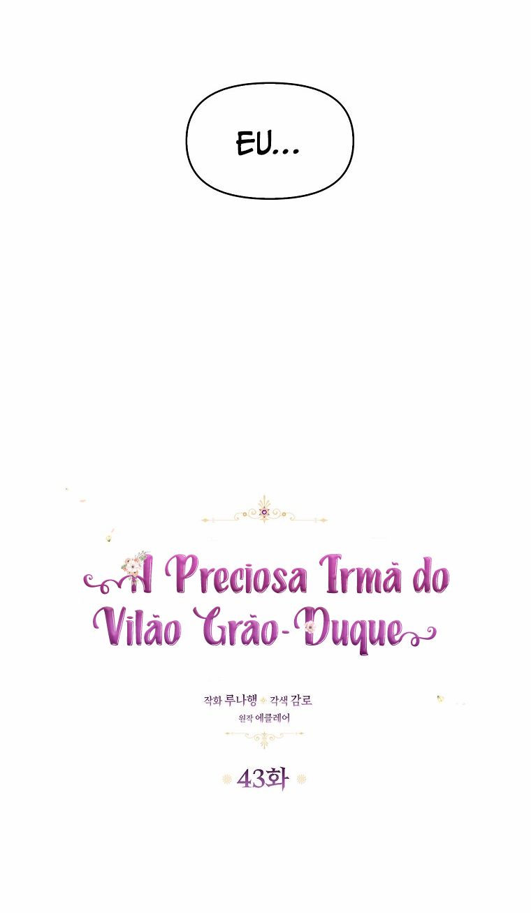 A Preciosa irmã do vilão Grão-Duque Capítulo 43 Página 8
