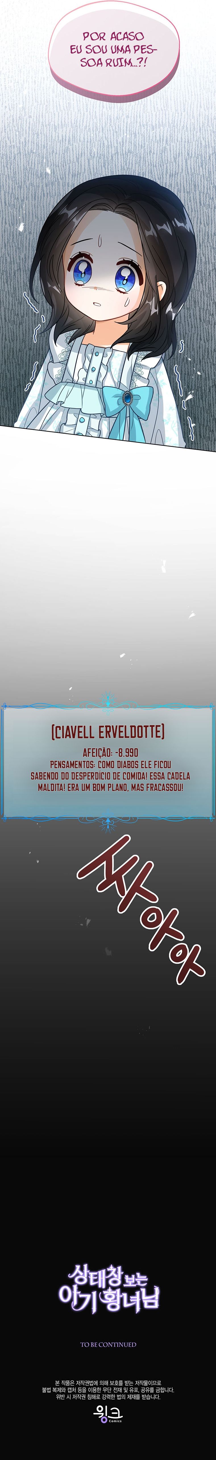 A Princesa Bebê Pode Ver as Janelas de Status Capítulo 13 Página 15