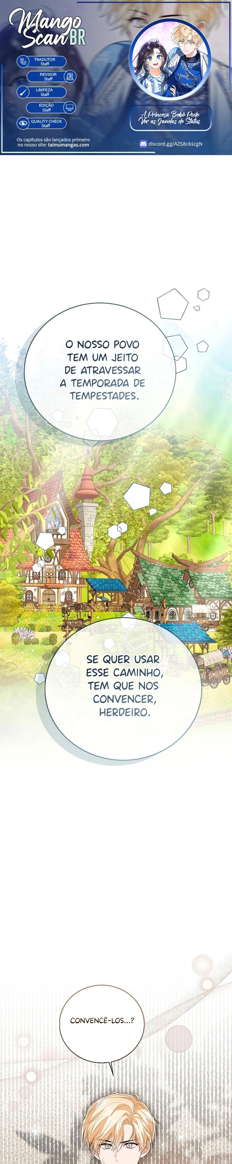 A Princesa Bebê Pode Ver as Janelas de Status Capítulo 144 Página 1