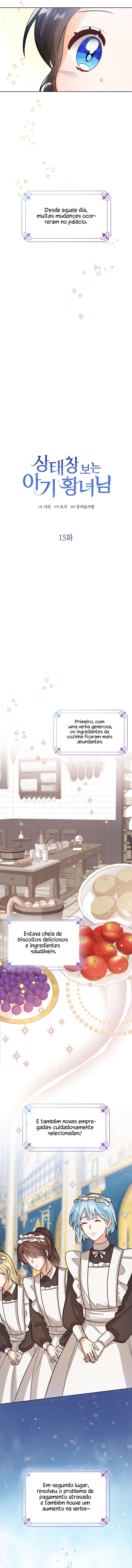 A Princesa Bebê Pode Ver as Janelas de Status Capítulo 15 Página 3