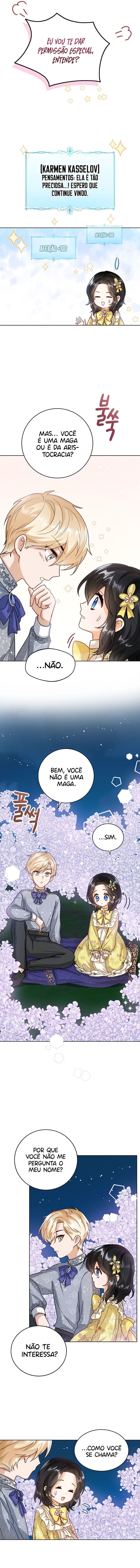A Princesa Bebê Pode Ver as Janelas de Status Capítulo 8 Página 9