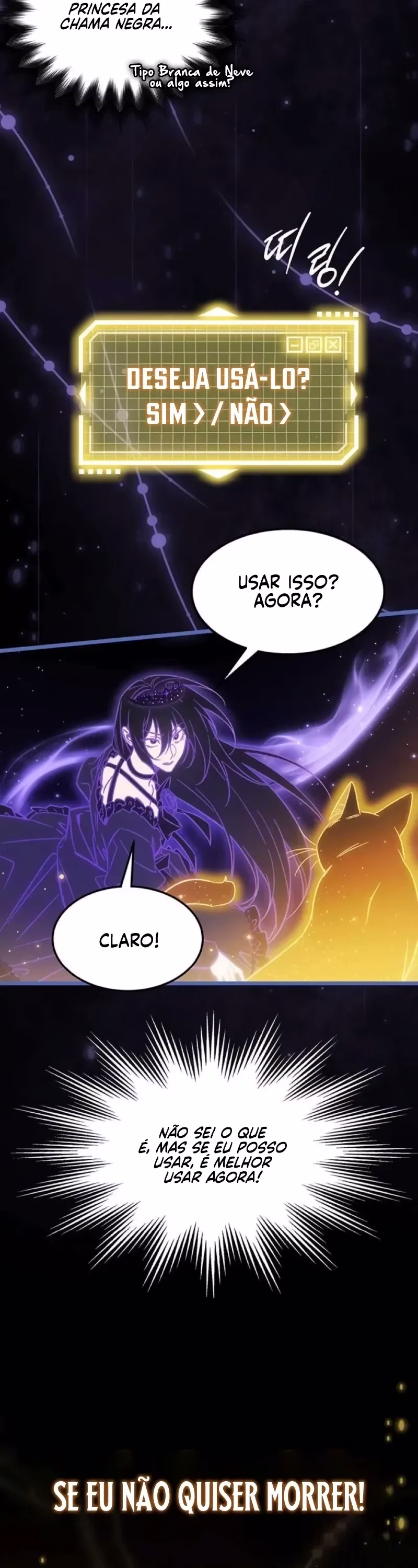 A Princesa das Chamas Negras Niv.99 Capítulo 6 Página 47