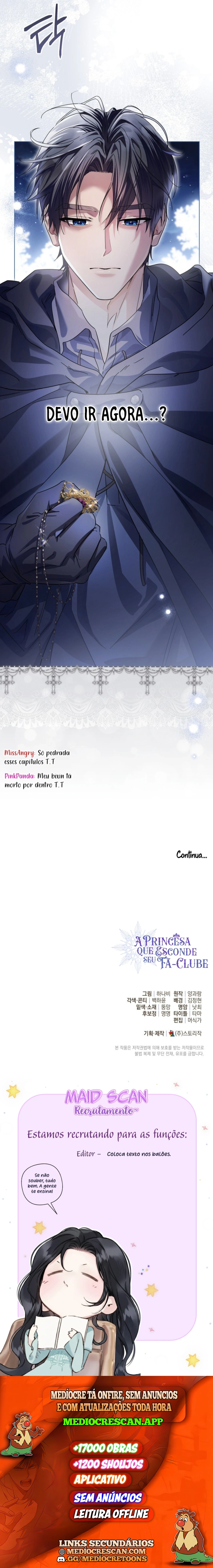 A Princesa que Esconde seu Fã-Clube Capítulo 104 Página 42