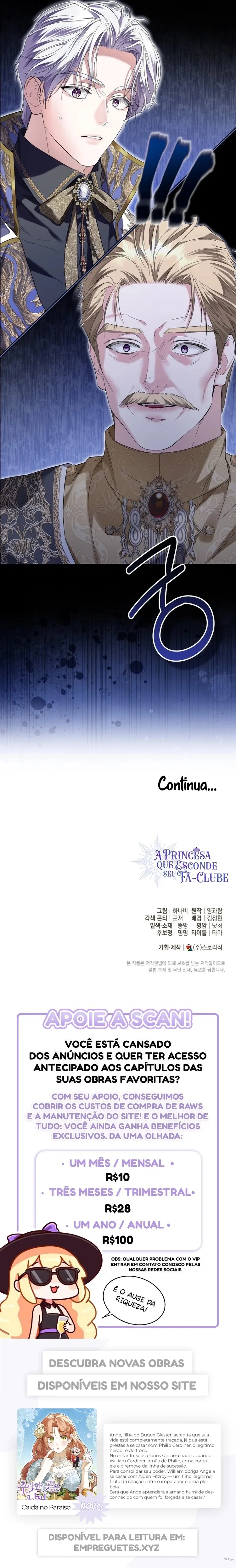 A Princesa que Esconde seu Fã-Clube Capítulo 76 Página 13