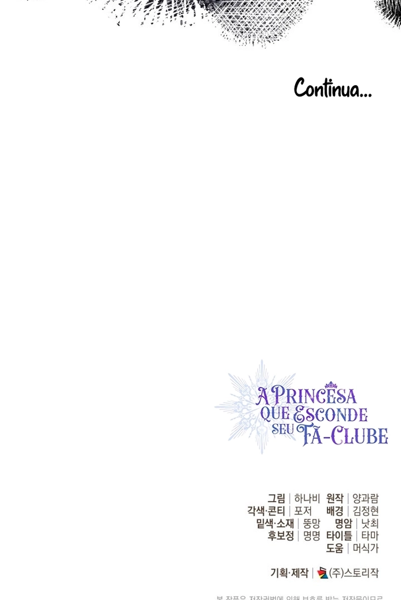 A Princesa que Esconde seu Fã-Clube Capítulo 86 Página 119