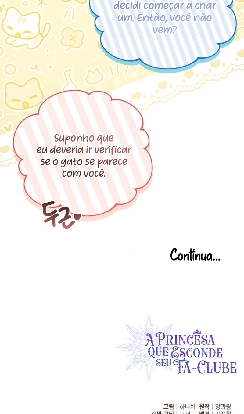 A Princesa que Esconde seu Fã-Clube Capítulo 90 Página 119