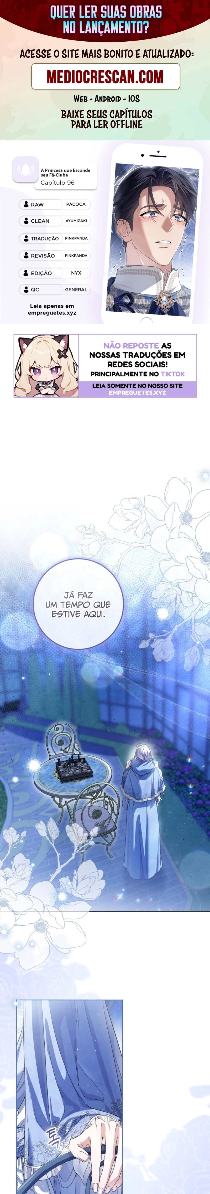 A Princesa que Esconde seu Fã-Clube Capítulo 96 Página 1