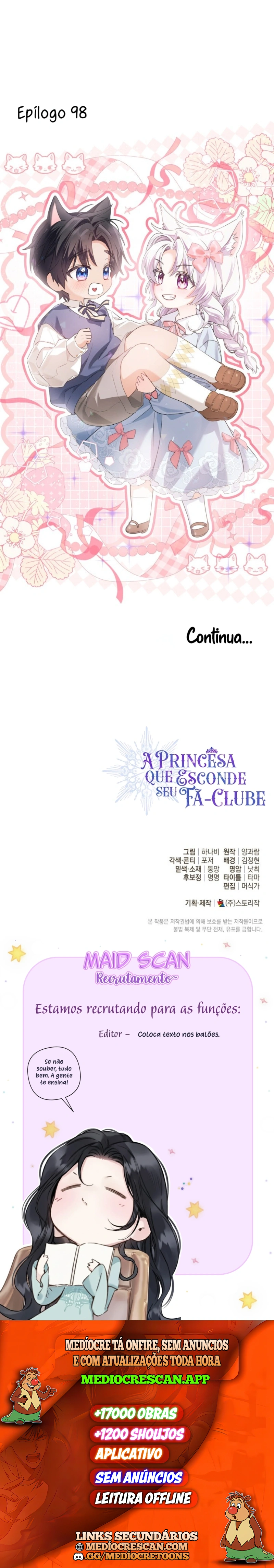 A Princesa que Esconde seu Fã-Clube Capítulo 98 Página 34