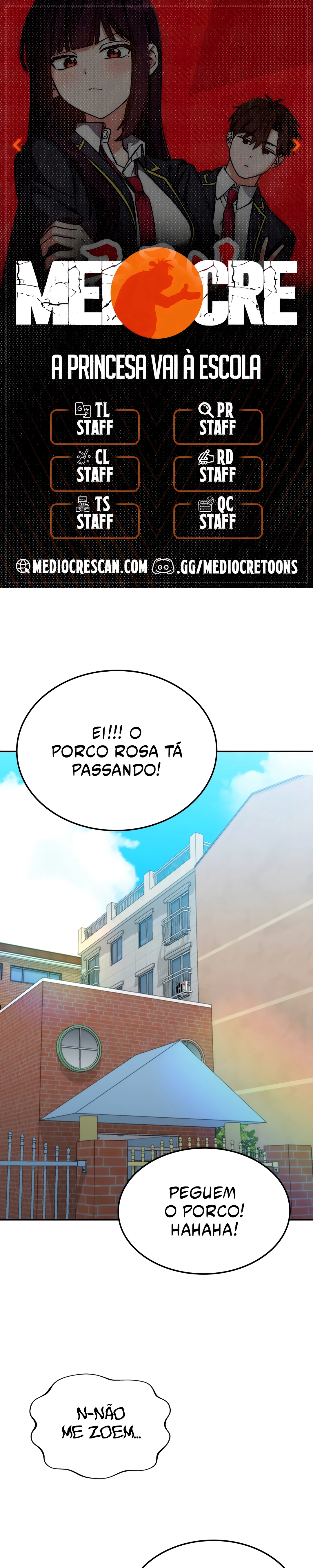 A Princesa Vai à Escola Capítulo 19 Página 1